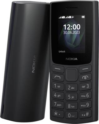 105 Dual Sim 2023 Schwarz Handys 1GF019CPA2L09